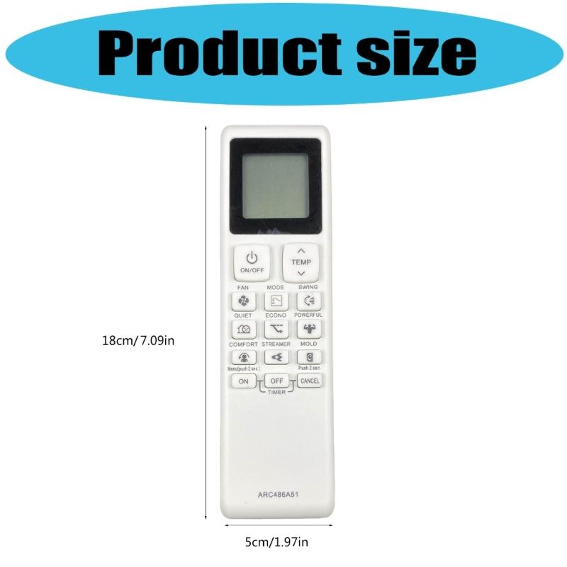 User Friendly Remote Controller for FTV28AV1 FTV35AV1 FTV50AV1 Air Conditioner Multiple Model Strong Transmission