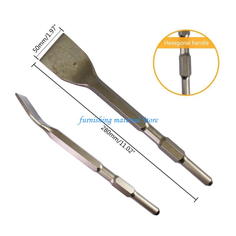 Y5GD 1PC Electric Hammer with Bent Head and Hexagon Handle Flat