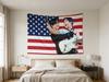1pc K-pop Minsung American Flag Tapestry Perfect Gift for Minsung Fans Wall Hanging for Bedroom Dorm Room Decor Idol Merchandise