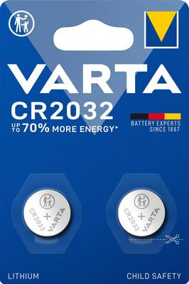Varta 06032 Disposable Cr2032 Lithium Battery, 06032 101 402