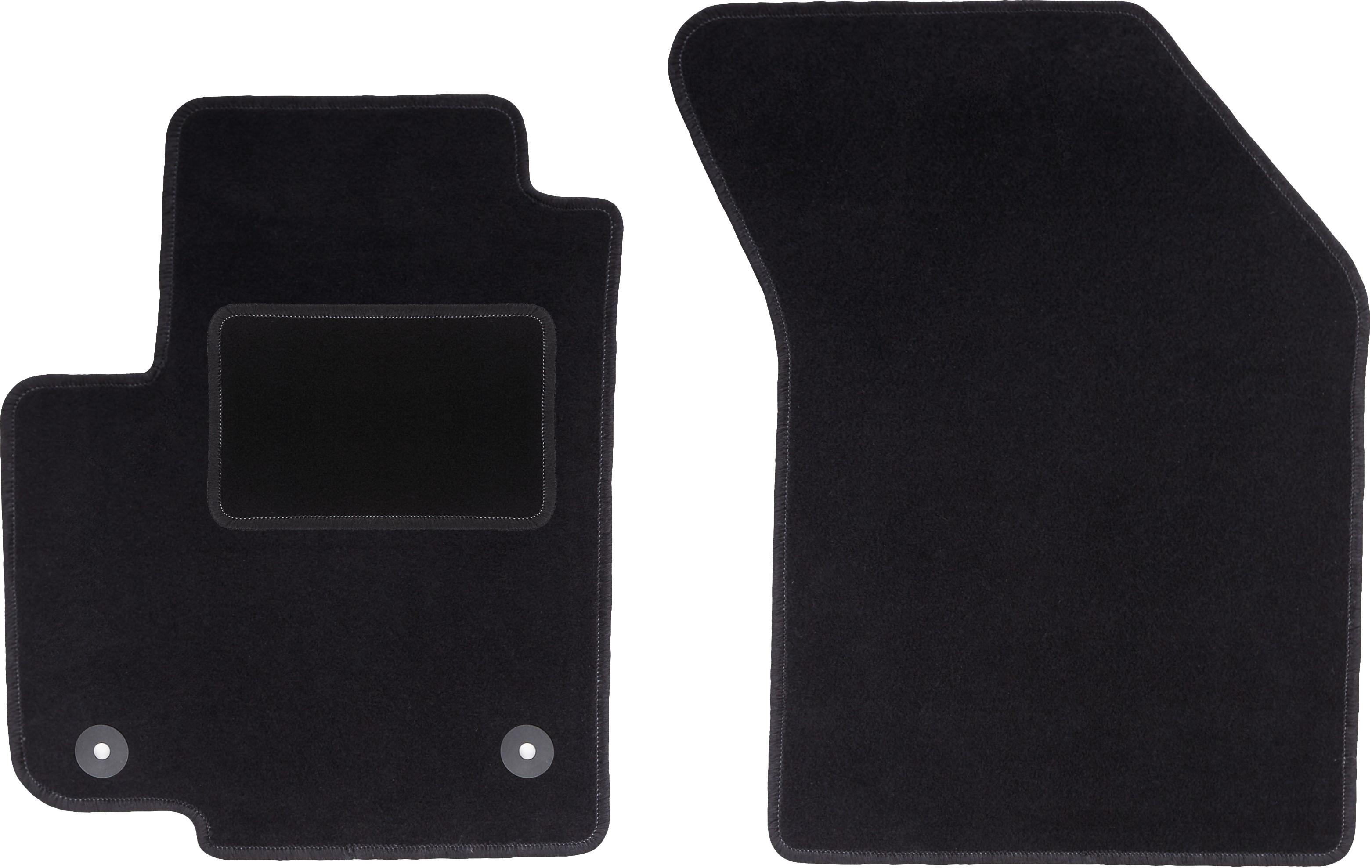 Voorste matten zwart voor: Suzuki Swift IV hatchback (2005-2010)