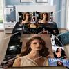 Singer Bettwäsche Set Bettbezug Kissenbezug Erwachsener Junge L-Lana D-Del Reys Mädchen Schlafzimmer Dekoration Kinder Geschenk Einzelbett Doppelbett Große Größe