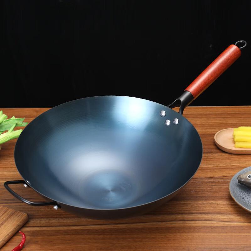WuTuo 32cm Seasoned Fine Iron Wok