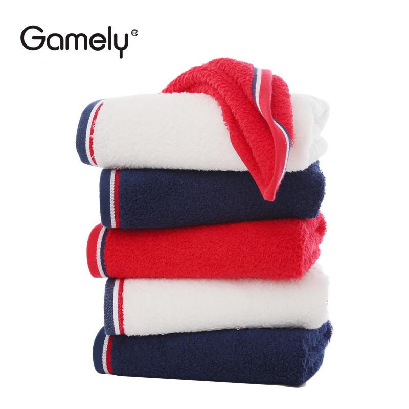 40 Pack of 110g All-Cotton Dark Nordic Towels: Cloud-Soft, Absorbent, High-Grade, Extra Thick, 35x76cm