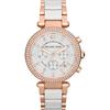 MK5774 Relógio Feminino Pulseira Branca Mostrador Branco 39mm + caixa