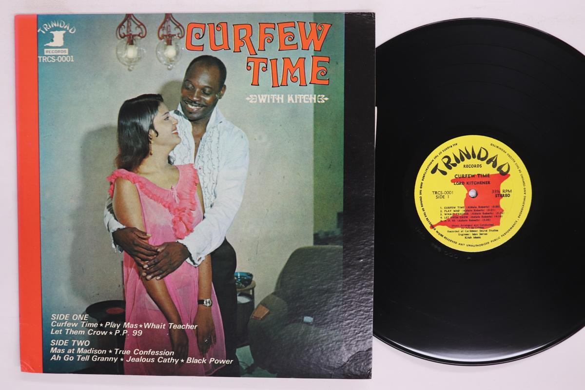 

LP Record LORD KITCHENER Curfew Time TRCS0001 TRINIDAD USA Cana Reggae Ska Dub Used