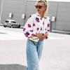 Autumn New Stand Collar Floral Print Casual Blouse Women Lantern Sleeve Tops Loose Office Shirt for Women Fashion Vintage Plus Size Blouses 24681