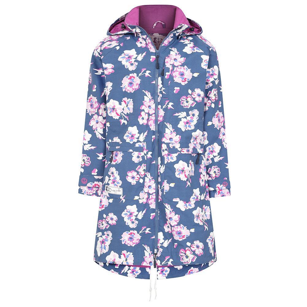Lazy Jacks Womens/Ladies Floral Long Length Waterproof Jacket
