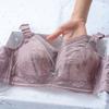 Wire Free Plus Size Full Cup Bra For Women Large Breast Push Up Support Bra
