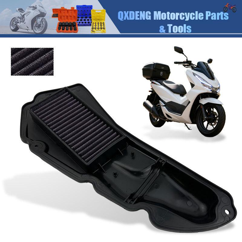 PCX160 Motorcycle Intake Air Filter For Honda PCX125 2021-2023 Scooter Intake Air Cleaner Element Replacement 17210-K1Z-T00