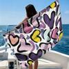 Clover LuckBeach Towel Ultra-fine Fiber Quick Drying Absorbent Beach Swimming Vacationvacation Essentials Gifts