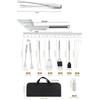 Cooking Oven Set Barbecue Grill Set for Men Women Gift Stainless Steel BBQ Grilling Combination Tools Portable Cloth Bag