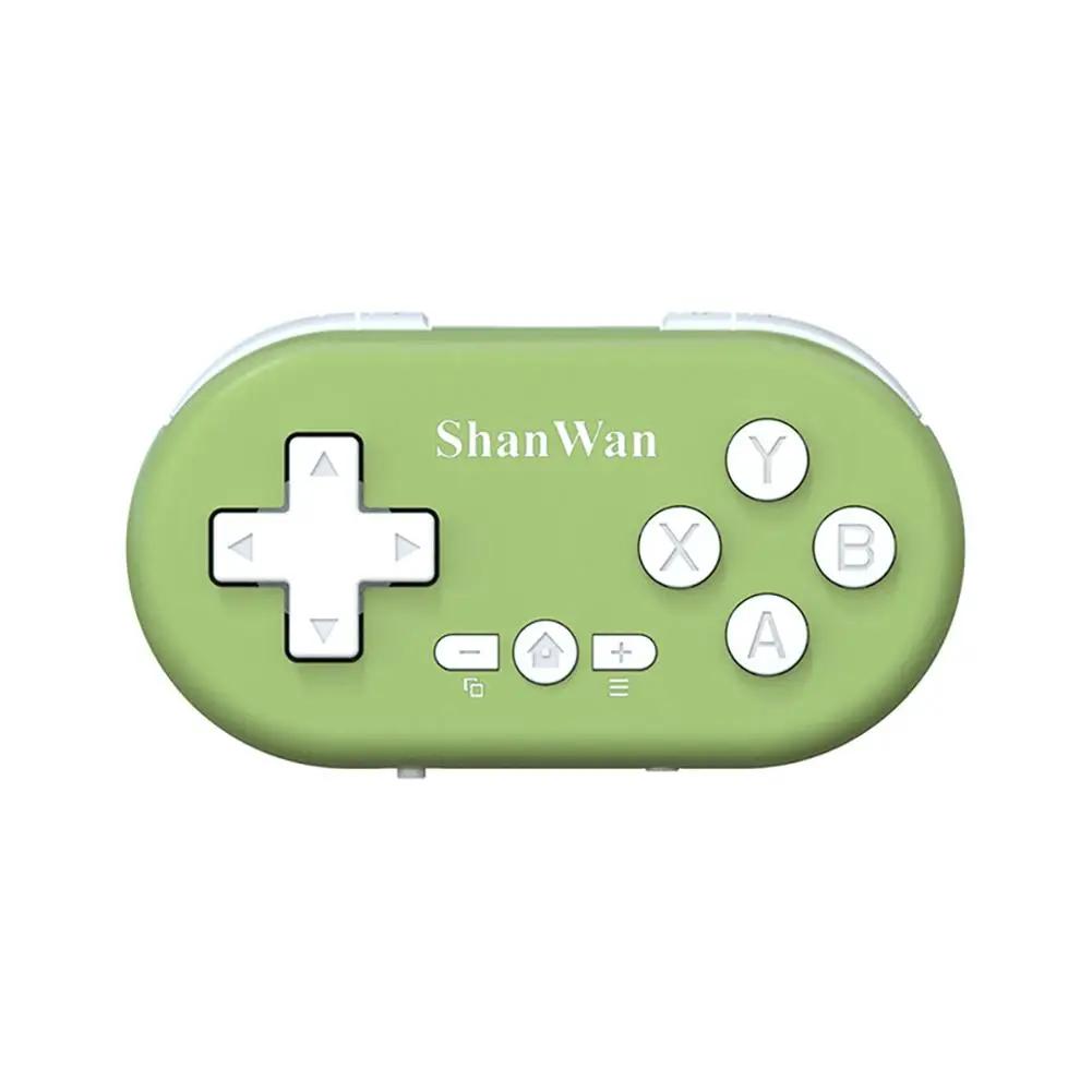 Mini Game Controller Lightweight Mini Wireless Bluetooth Platform Portable Collectible Controller Game Connection Multi Wir J3S4