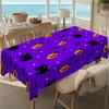 Halloween Themed Rectangle Tablecloth for Tables Decor Kitchen Dining Waterproof Wedding Party Table Cloth Halloween Decorations