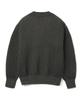 KNITTED Two-Tone Ribbed Logo Knit Black