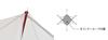 Snow Peak TP-260IV HD Tarp Hexaevo Pro.Ivory [For 6 people]