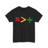Juneteenth T-Shirt, Equality Is Greater Than Division Afro Women Men T-Shirt