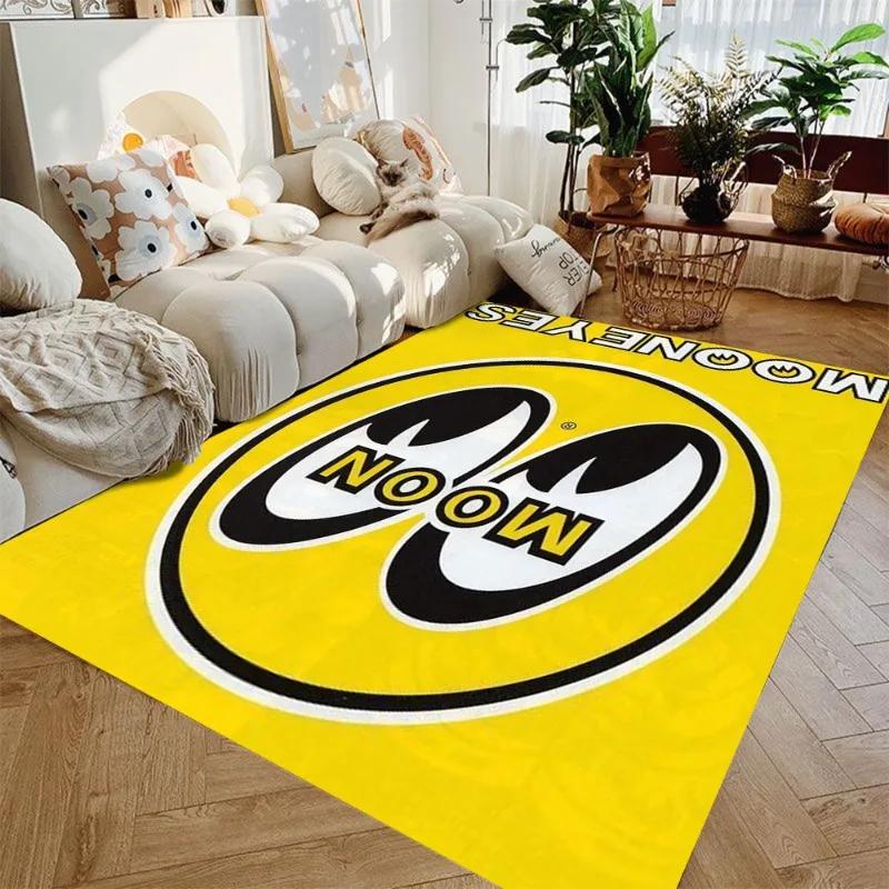 Mooneyes Door Mat INS Style Soft Bedroom Floor House Laundry Room Mat Anti-skid Alfombra Kitchen Friend Gift Home Decoration