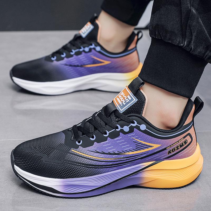 2025 Men's Summer Mesh Sports Shoes - Soft Sole, Breathable, Wear-Resistant, Lightweight Running & Walking Shoes