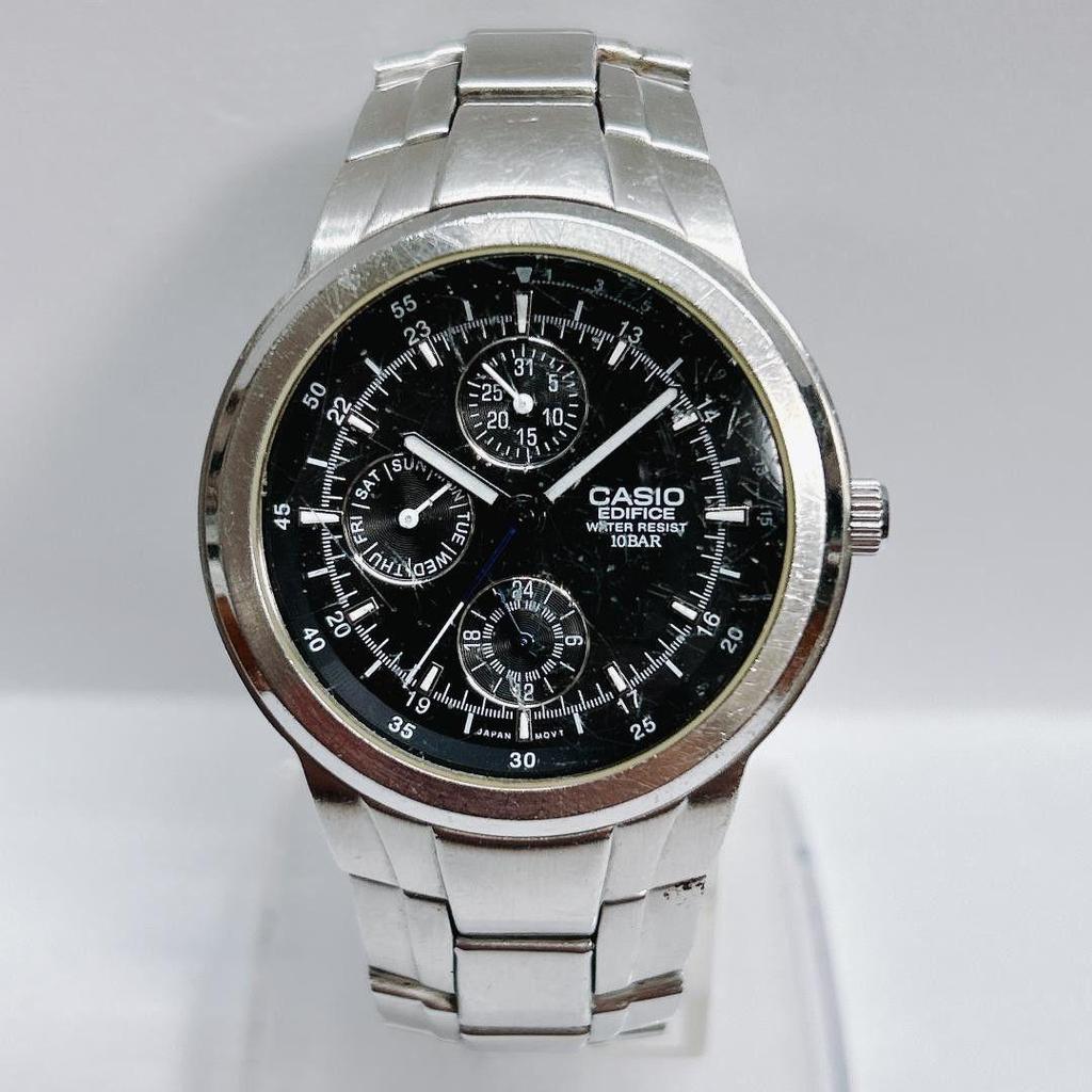 Used [Ends today] Casio EDIFICE CASIO men's watch EF-305 EDIFICE quartz
