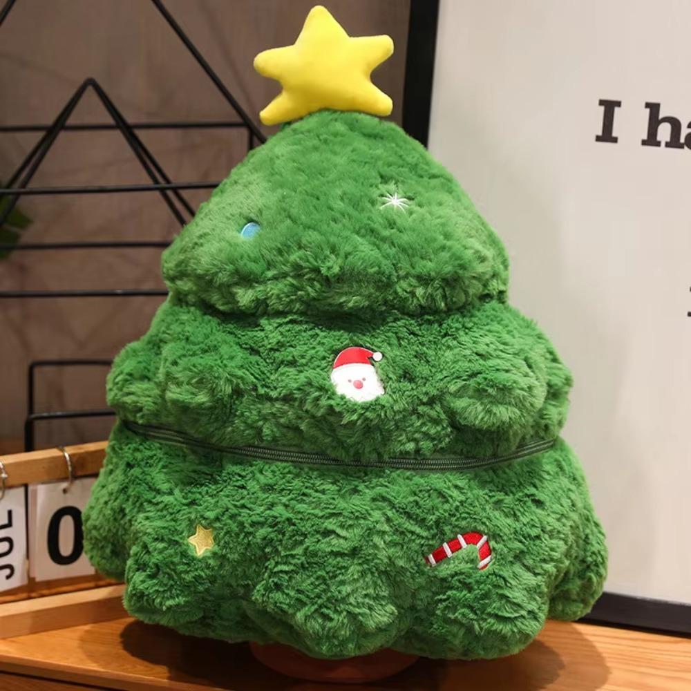 Christmas Tree Christmas Elk Plush Toy Plushies Santa Claus Plush Dolls  New Year Party Decorations