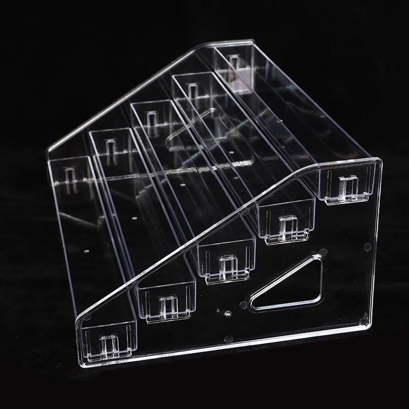 3/4/5/6/7 Schichten Nagellack Displayständer Klarer Kosmetik Display Rack Halter Ätherisches Öl Flasche Organizer Lagerung