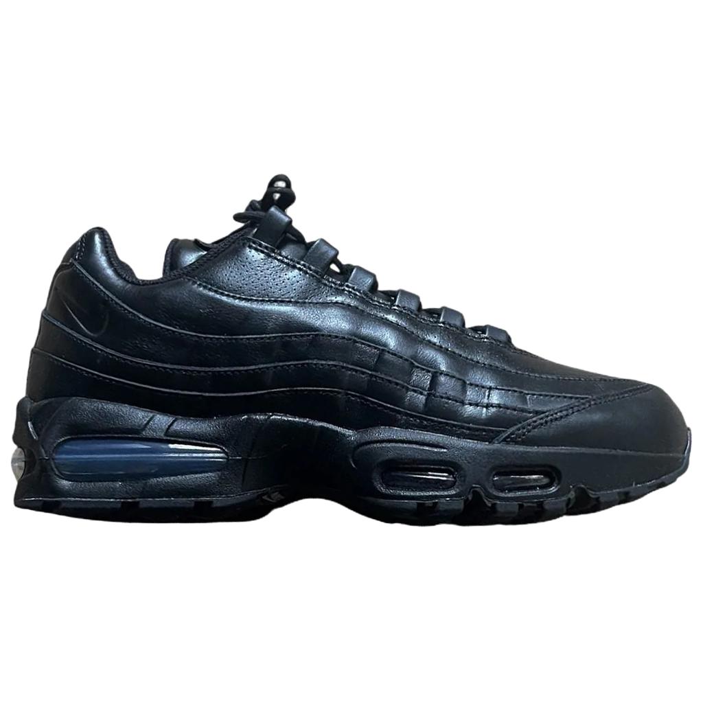 Nike Air Max 95 Big Bubble - Black Leather Unisex Sneakers IM0696-001