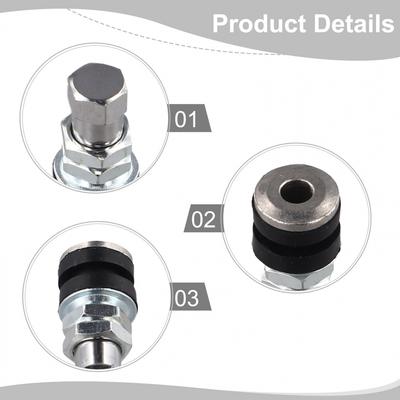 Bike Tubeless Valve For Motorcycle Stable Characteristics