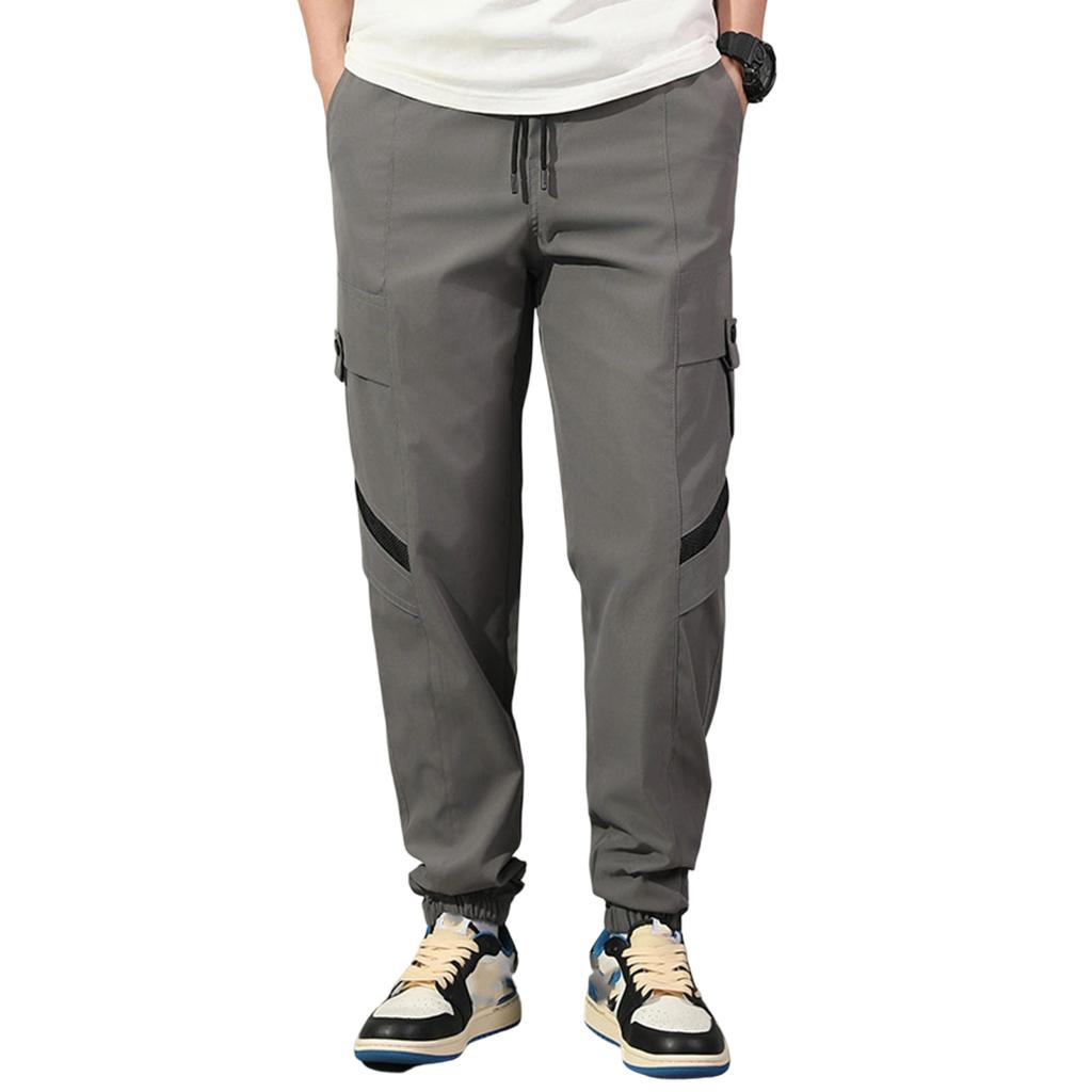 Męskie  Outdoorowe  Sportowe  Luźne  Wszechstronne  Wielokieszeniowe  Spodnie Robocze