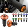 Handle Bar End Cap, Set of 2, Handlebar End Weights, Anti-collision Motorcycle, 7/8' Aluminum