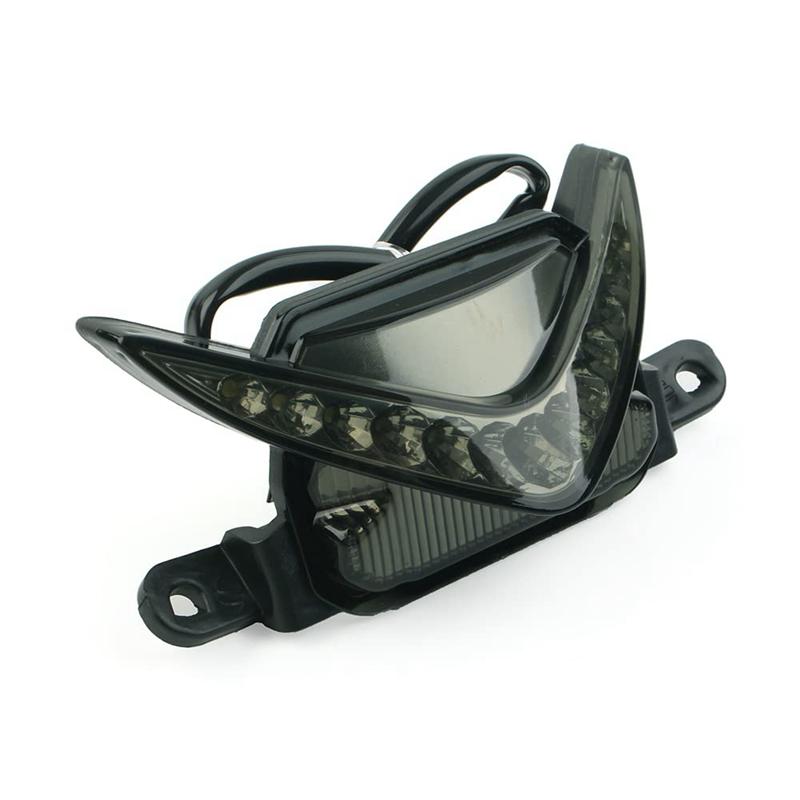 Head Lights Marker Indicator Smoked Upgraded Motorcycle Front Upper Headlight For HONDA CBR600RR 2007-2011 Smoked Black