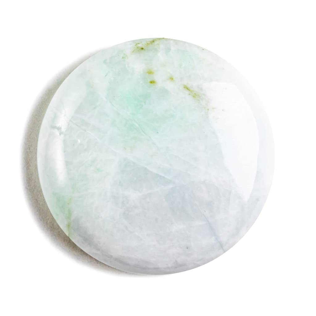 

Jade Workshop Itoigawa Natural Jade Golf Marker Wallet Amulet Japanese National Stone Jomon Power Stone Paulownia Assurance Certificate MI0084 зелений