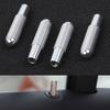 For Mercedes Ben-C Class Car Door Lock Pin Knob Ring Silver Accessories 4 Pcs