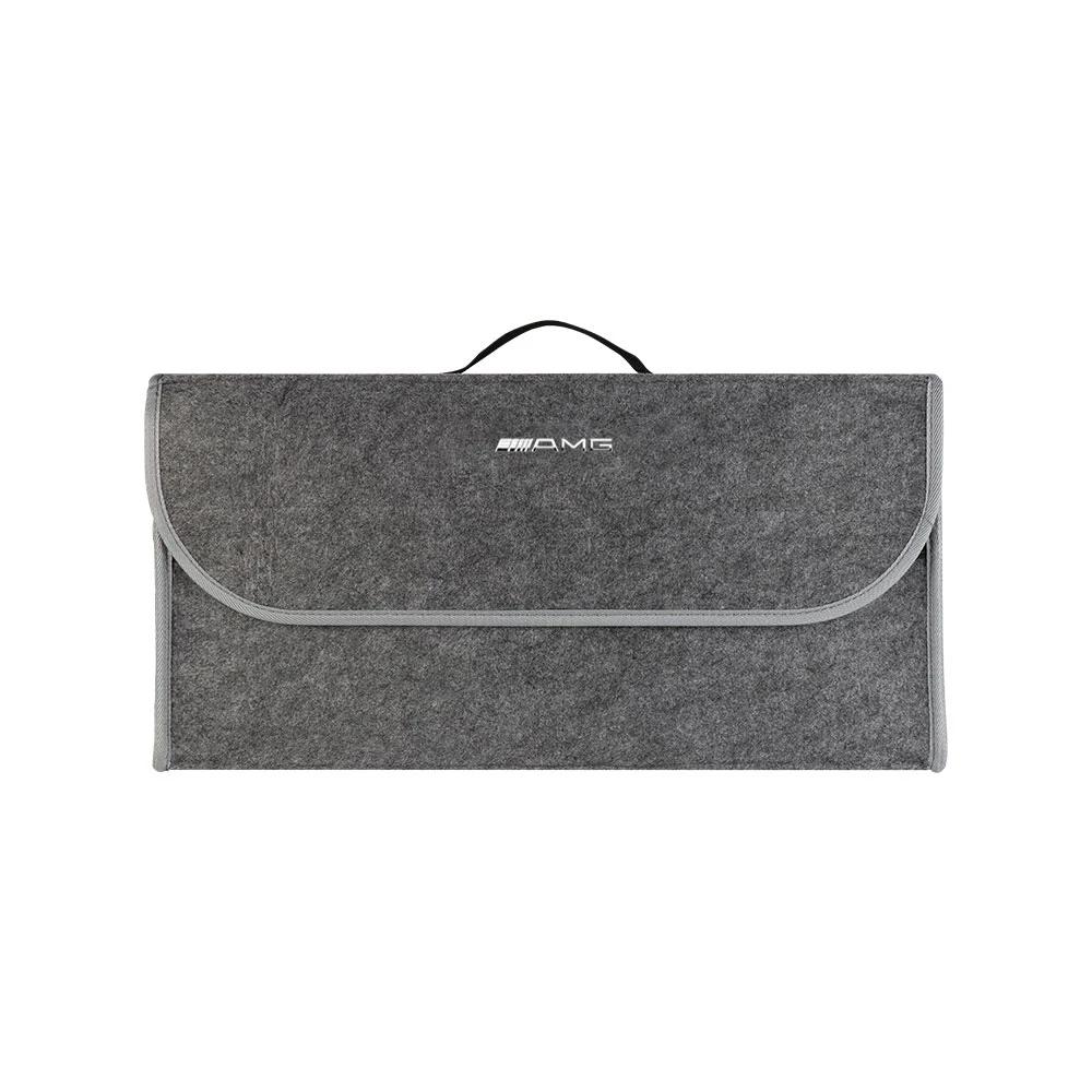 1Pcs Car Trunk Large Capacity Sundries Storage Box Organizer Bag Tool Case Stickers For Mercedes Benz A B C E S AMG CLA CLK GLA