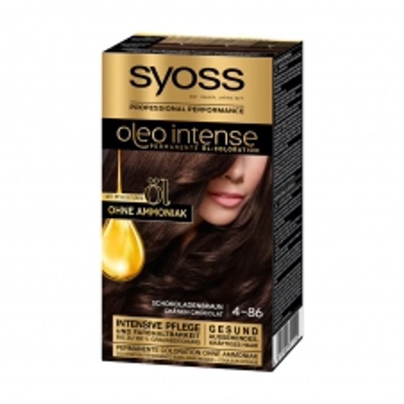 

Cyos Краска для волос Oleo Intense Шоколадно-коричневый 4-86 1 набор