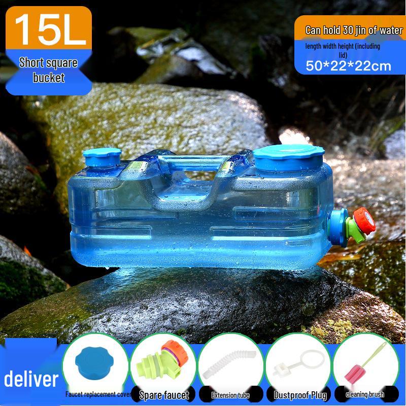 Large Capacity Outdoor Car Water Storage Tank for Drinking and Household Use