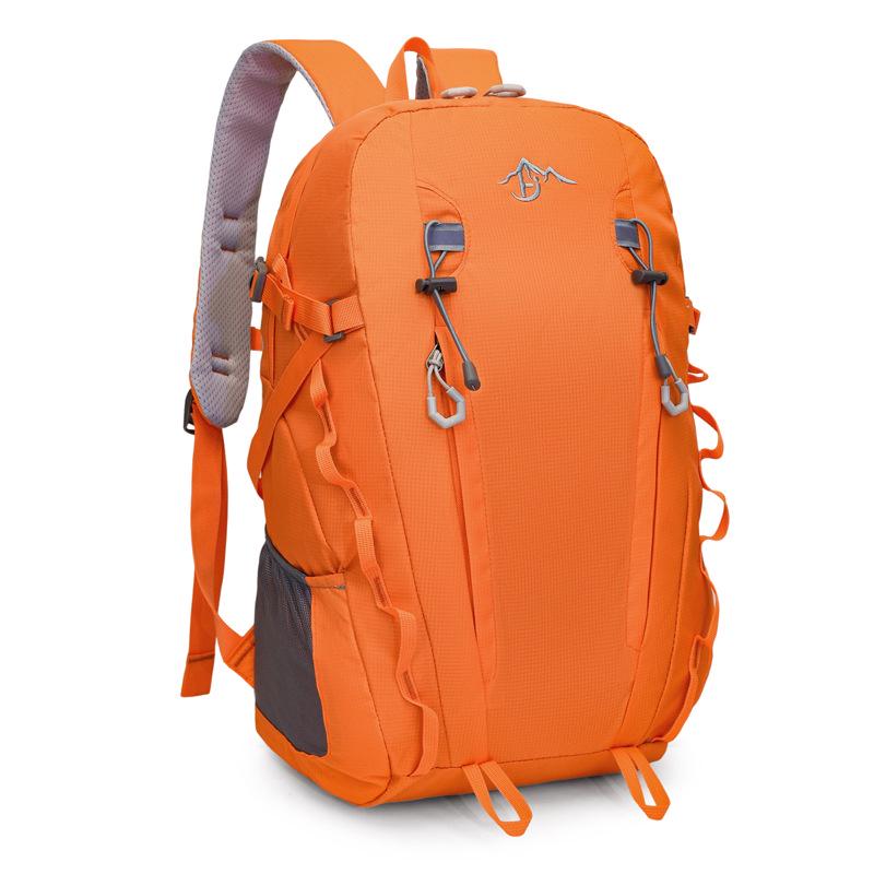 

Multifunctional Quick-Dry Hiking Backpack with External Webbing - Large Capacity for Outdoor Sports & Camping 20-35L помаранчевий