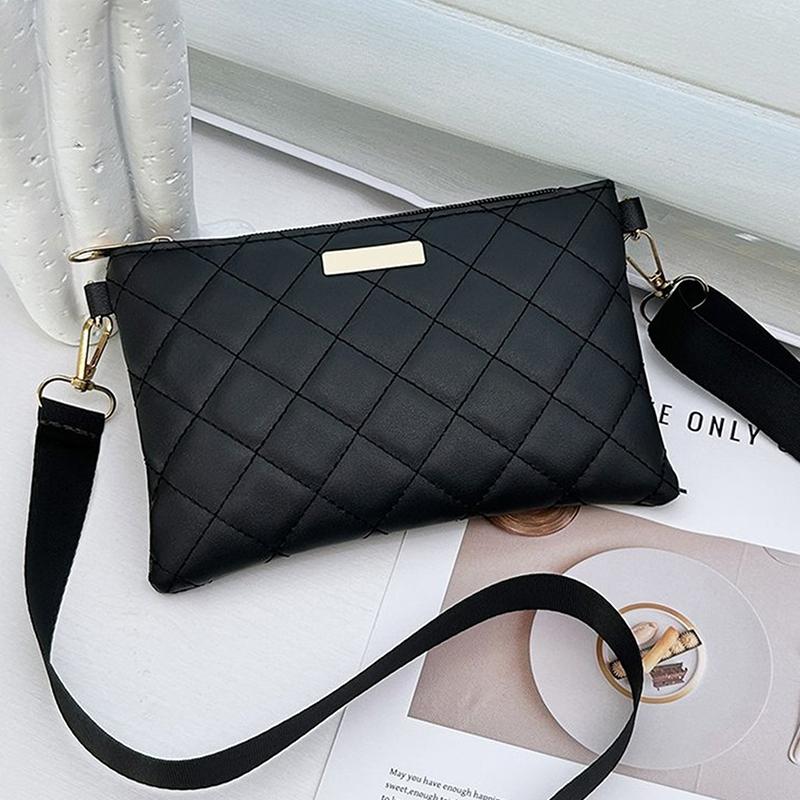 

Женская мягкая полиуретановая дамская одноплечевая сумка кроссбоди, ретро-дизайн, маленькие наплечные сумки для девушек чёрный