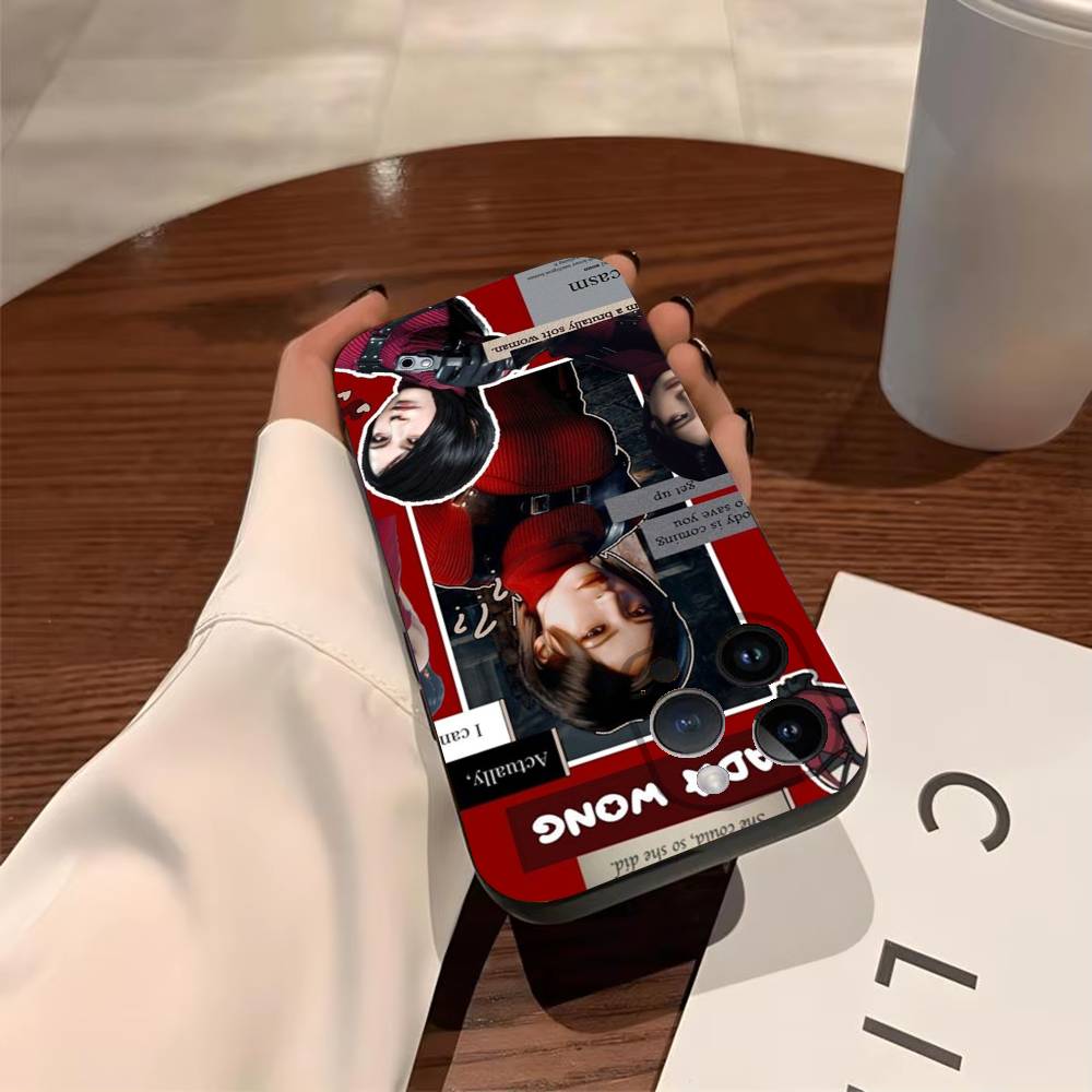 

Ada Wong R-Resident E-Evil Phone Case for iPhone 17,16,15,14,13,12,11,Pro,X,Xs,Max,Plus Shockproof Cover iPhone13