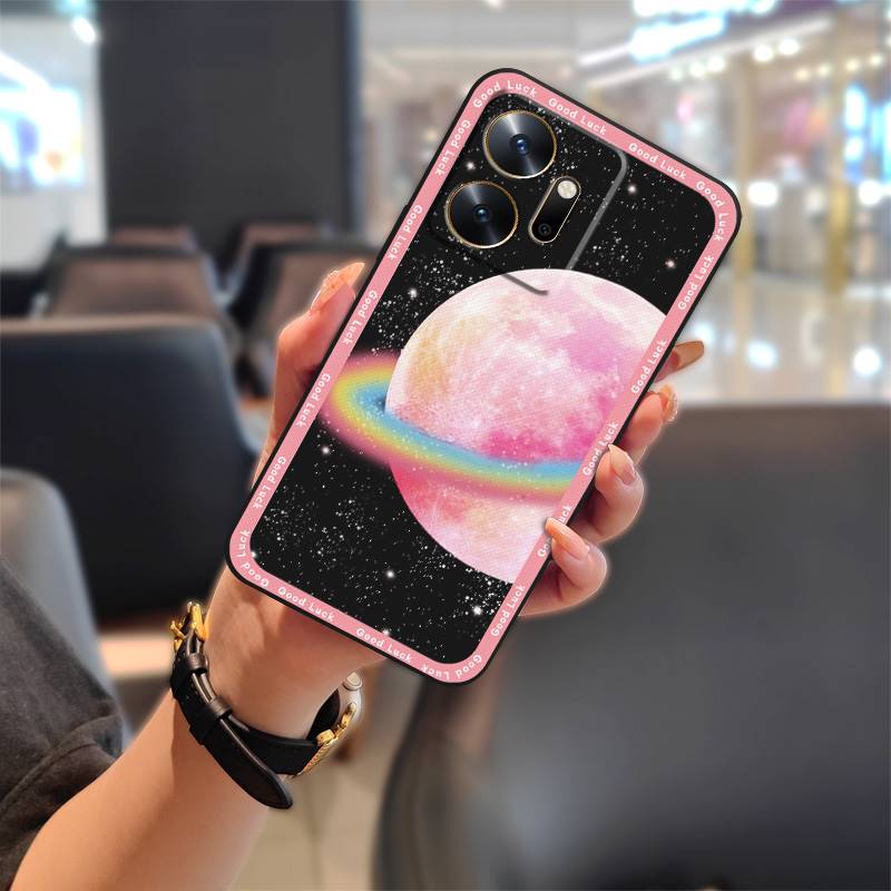 Phone Protector Waterproof Phone Case For Infinix X6821/Zero20 Back Cover Anti-dust Full Wrap Protective Cartoon Cute