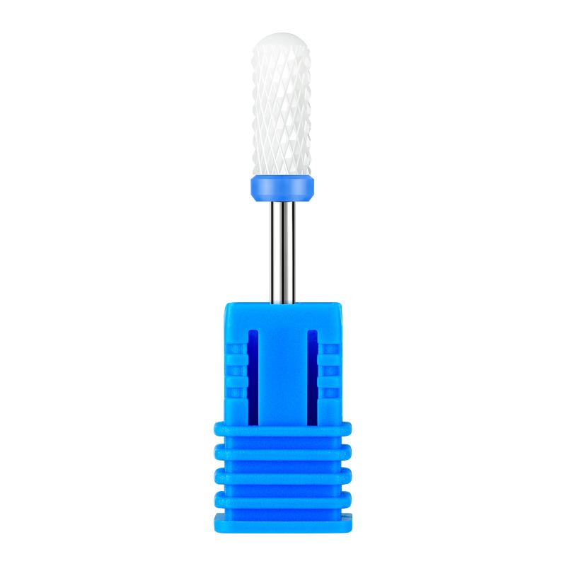 Ceramic Carbide Nail Drill Bits Rotate Electric Ceramic Milling Cutter For Manicure Pedicure Tools