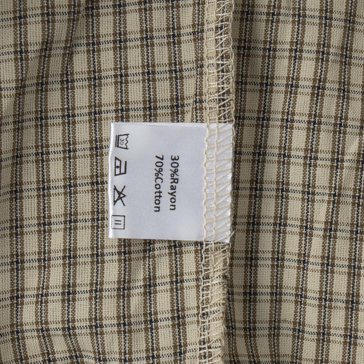 

Vintage Brown Plaid Wide Leg Harem Pants, Spring Summer New Arrival, Loose Lightweight Breathable Casual Trousers for Women L