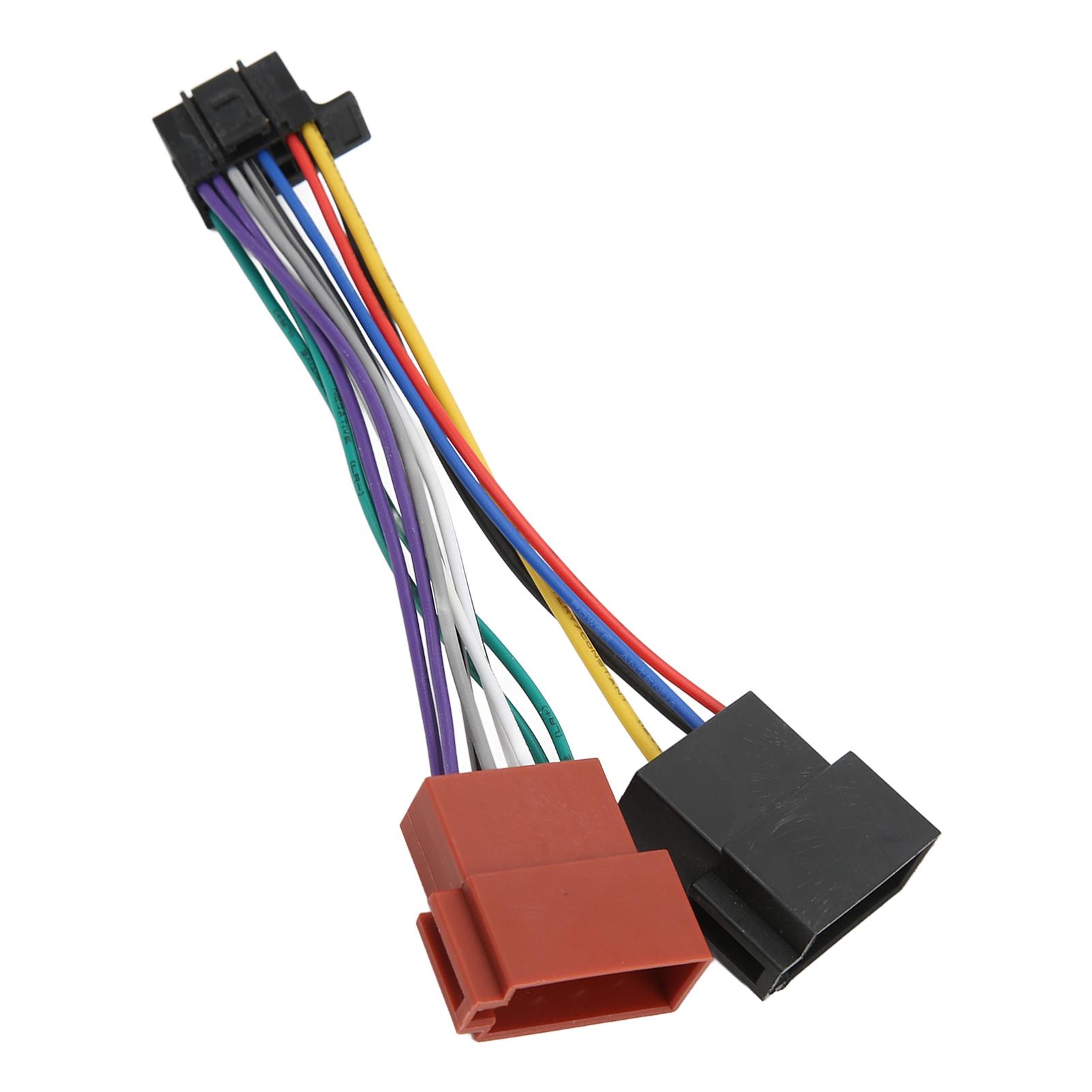 

Адаптер жгута проводов стереорадио ISO разъем жгута проводов замена для Sony JVC новый