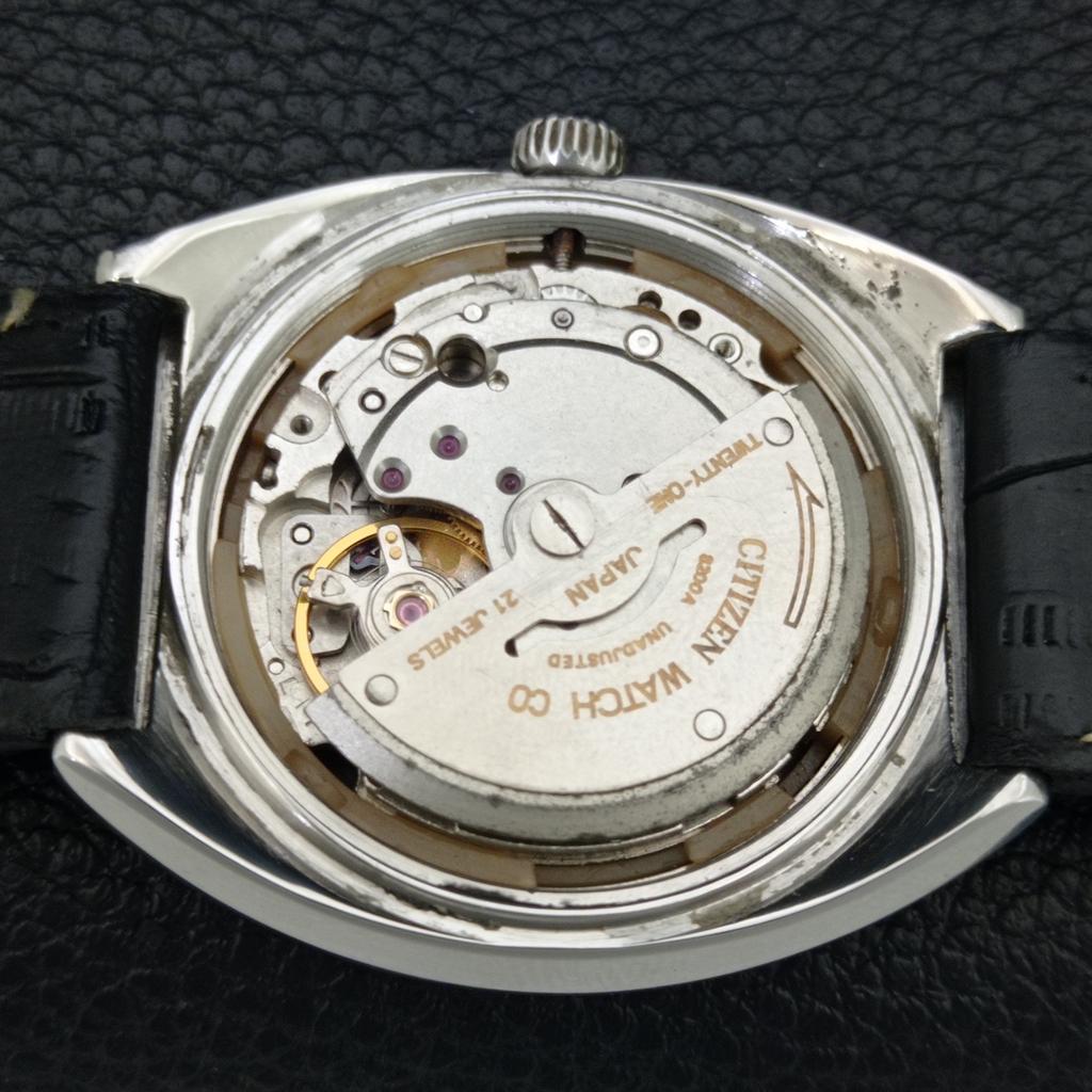 VINTAGE CITIZEN AUTOMATIC 8200 JAPAN MENS ORIGINAL DIAL WATCH a708427-1