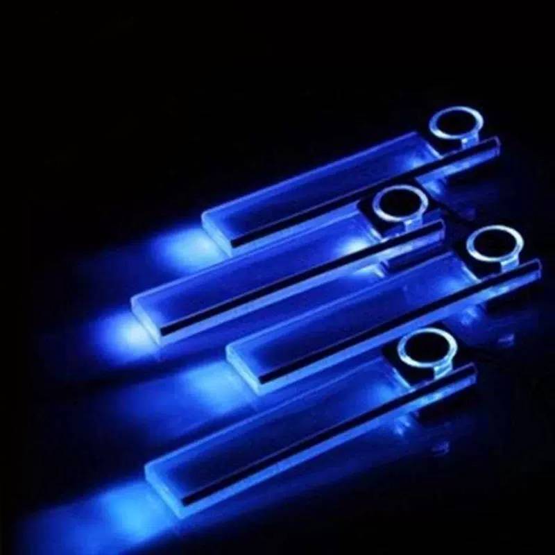 Automotive Interior Led Atmosphere Light Kit With Blue Glow For All Vehicles