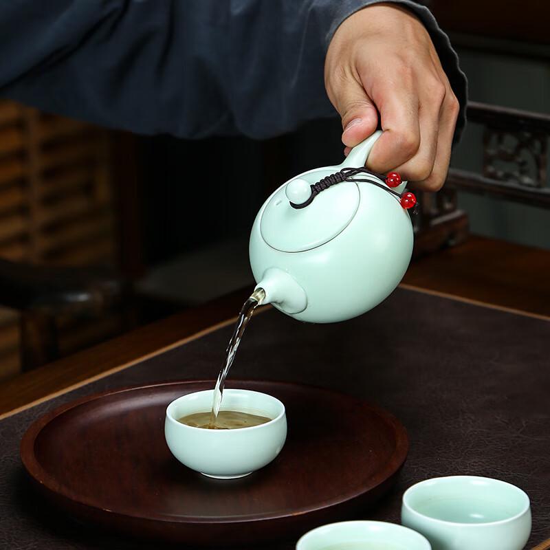 Nu Feng Xishi Ceramic Kung Fu Tea Set