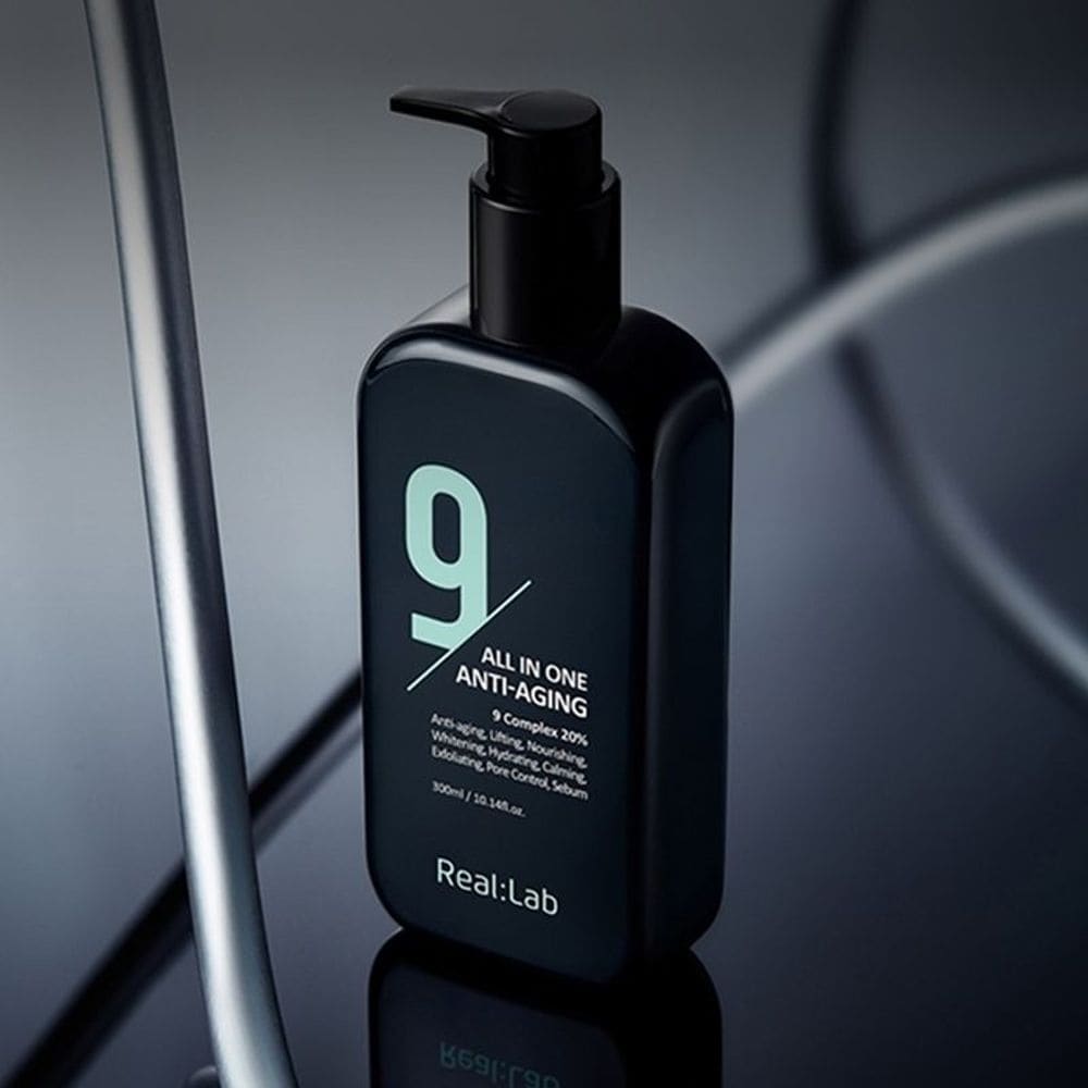 REAL:LAB Nine Men's All-in-One Anti-Aging Lotion 300mlX3+100mlX3