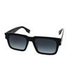 Police Sunglasses for SPLT94K Size Asian Square Men, 0700, 54, Fit, Frame.