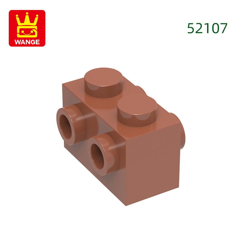 Non-Toxic 108Pcs/Lot 52107 Hole 2 Hole Block Moc Color Accessories Compatible With Brick Diy Children'S Educational Toy Assembly