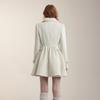 unifree Women's Slim Fit Woolen Coat
